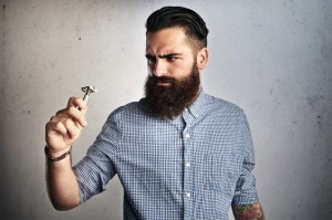 barba, cuidados, corte, hombres, inplante de cabello