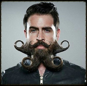barba, hombre, estilo, implante de cabello
